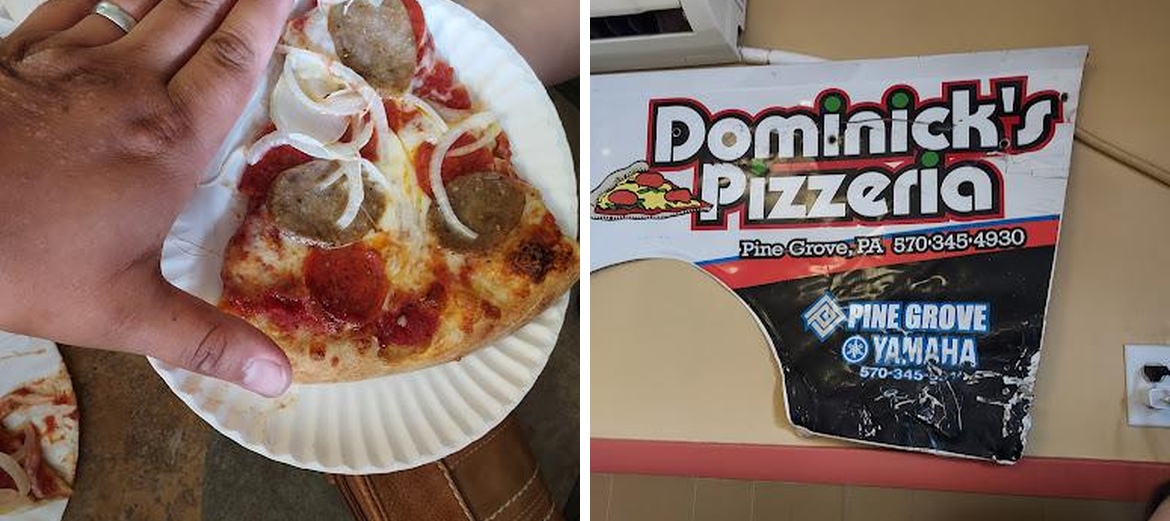 Dominick's Pizzeria Menu