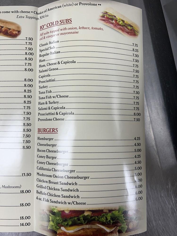 Dominick's Pizzeria Menu image 3